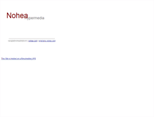 Tablet Screenshot of nohea.com